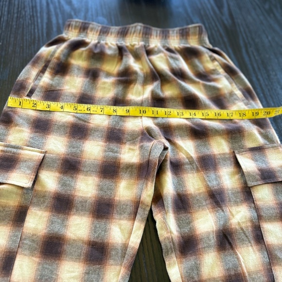 Gilded Intent plaid joggers cargo slouchy baggy pants - Picture 10 of 13